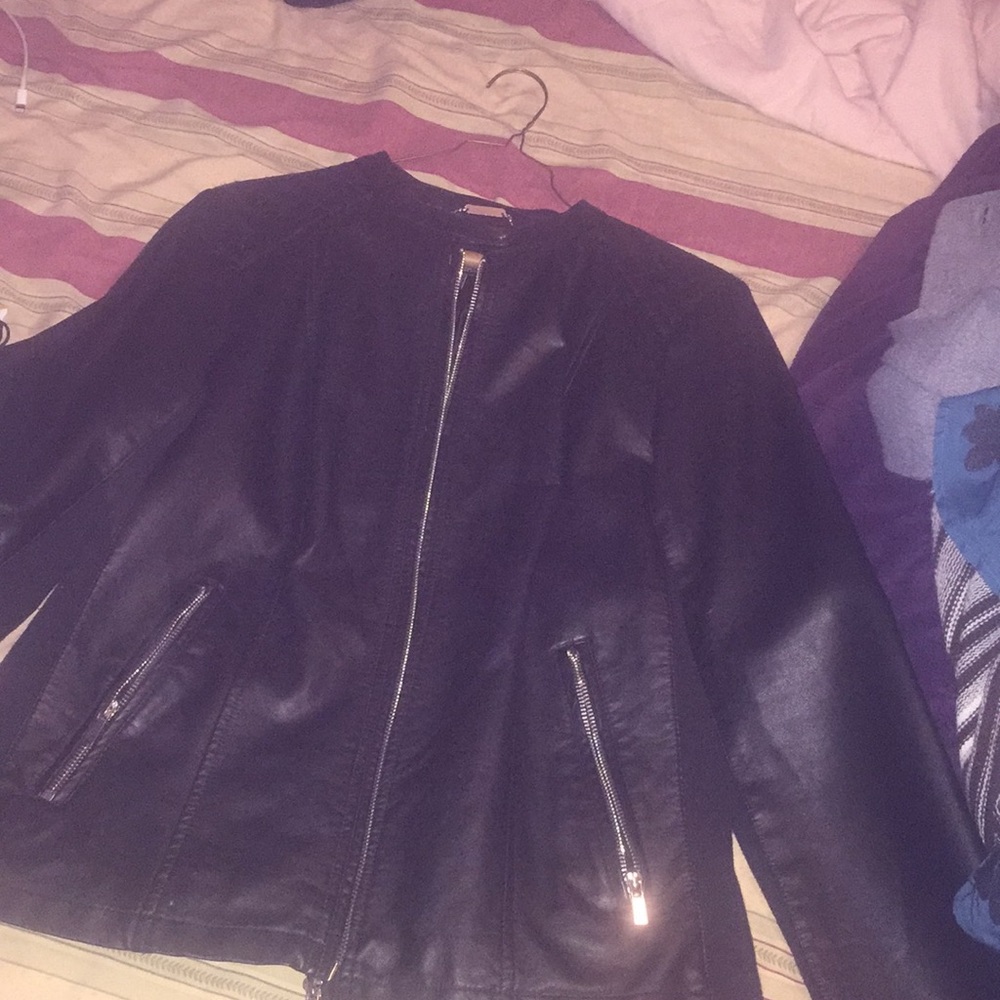 Leather jacket